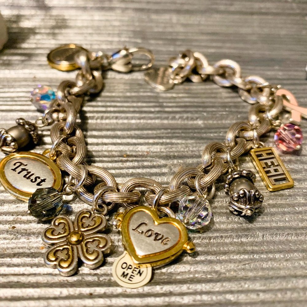 Brighton Power of Pink 2006 Bracelet Silver-Pink